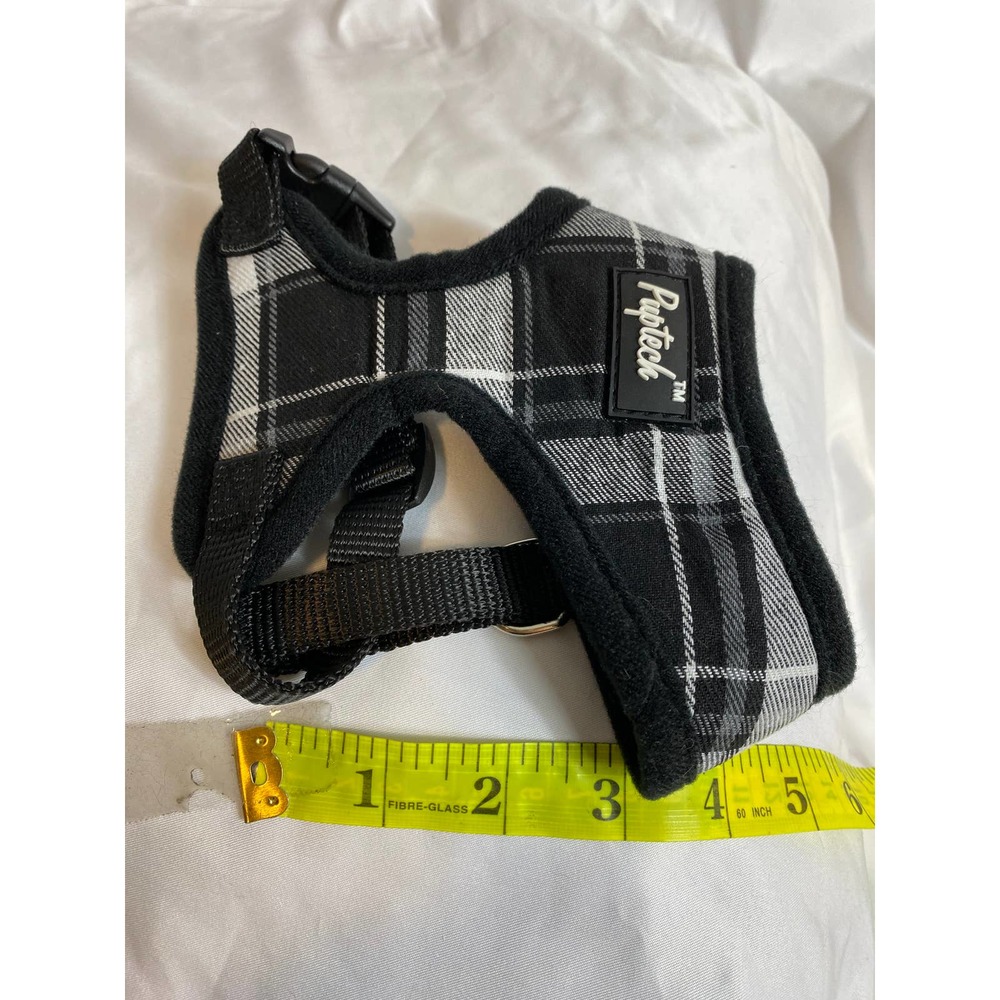 NWOT Puptech dog halter, black/white, XS     B245